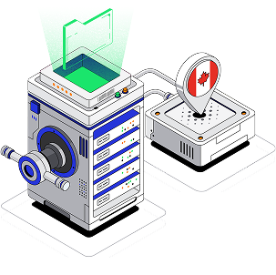 سرور اختصاصی کانادا