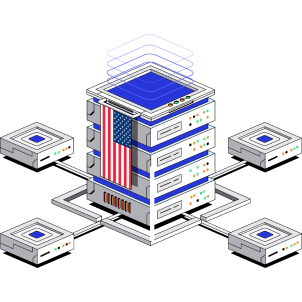 سرور مجازی آمریکا